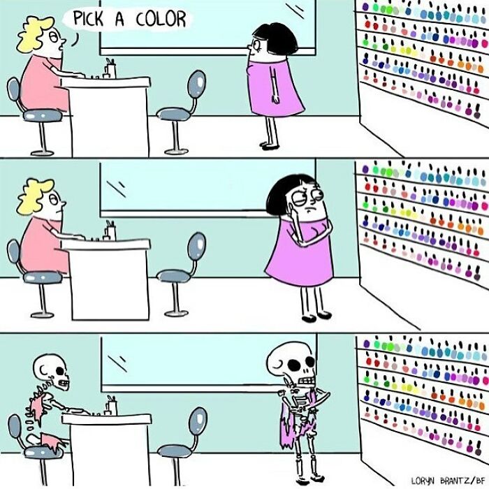 Comics By An Artist Who Knows Very Well What It Is To Be A Woman