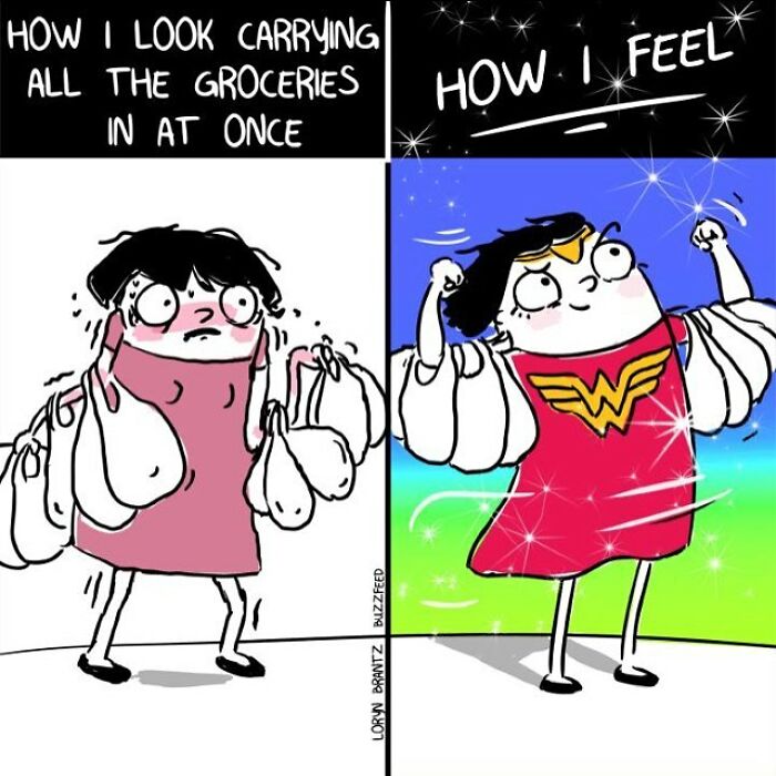 Comics By An Artist Who Knows Very Well What It Is To Be A Woman