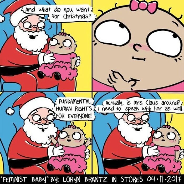 Comics By An Artist Who Knows Very Well What It Is To Be A Woman