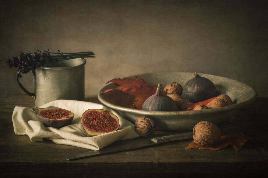 Still Life With Figs (Commended In Still Life)