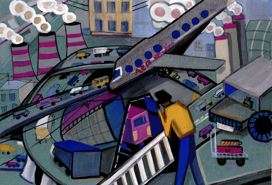 An Illustrator Who Turned To Painting After Finishing Her Studies In Radiation Chemistry