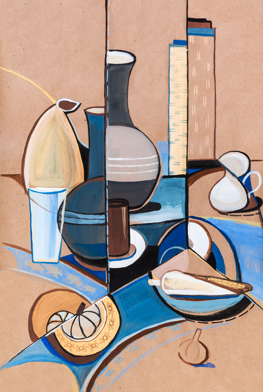 An Illustrator Who Turned To Painting After Finishing Her Studies In Radiation Chemistry