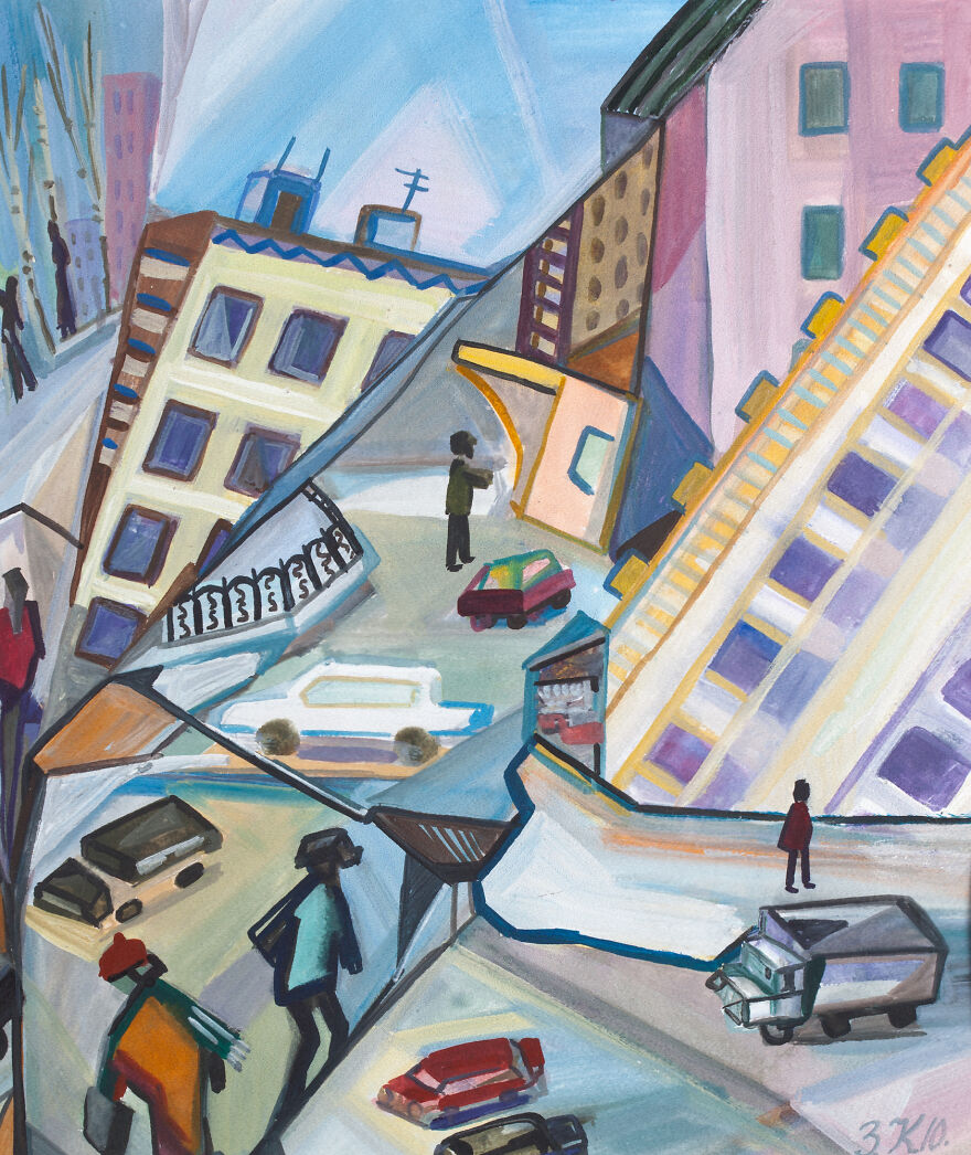 An Illustrator Who Turned To Painting After Finishing Her Studies In Radiation Chemistry