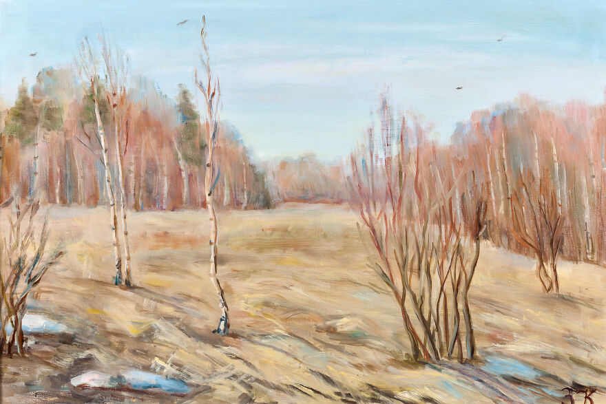 An Illustrator Who Turned To Painting After Finishing Her Studies In Radiation Chemistry