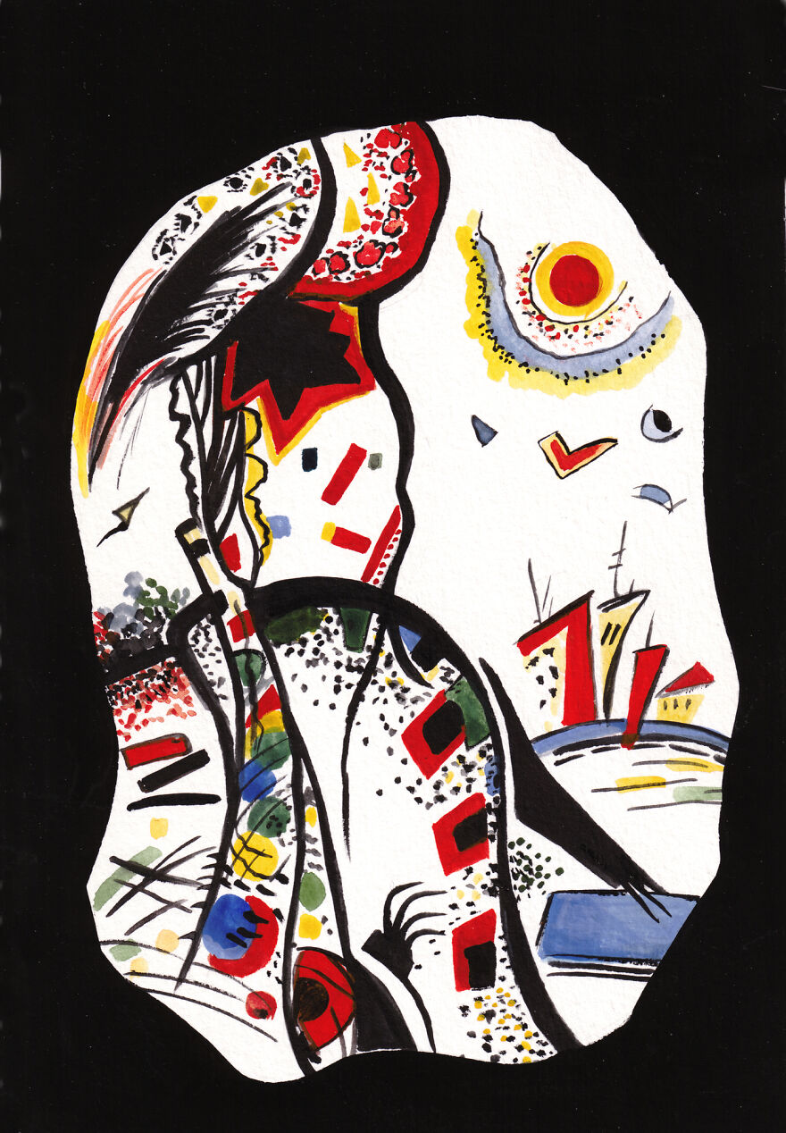 An Illustrator Who Turned To Painting After Finishing Her Studies In Radiation Chemistry