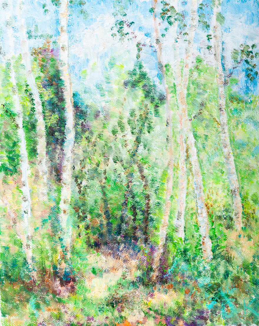 An Illustrator Who Turned To Painting After Finishing Her Studies In Radiation Chemistry