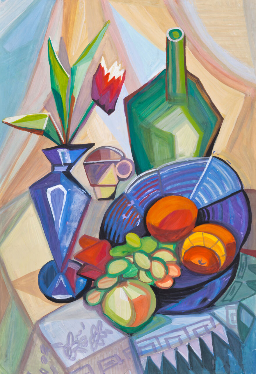 An Illustrator Who Turned To Painting After Finishing Her Studies In Radiation Chemistry