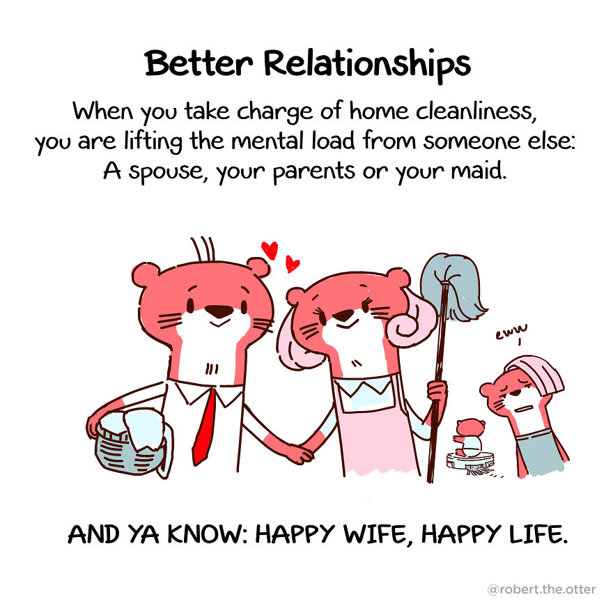 Do Men Expect Women To Do Everything? I Illustrated My Conversation With My Wife About Cleaning And Chores Do Men Expect Women To Do Everything? I Illustrated My Conversation With My Wife About Cleaning And Chores