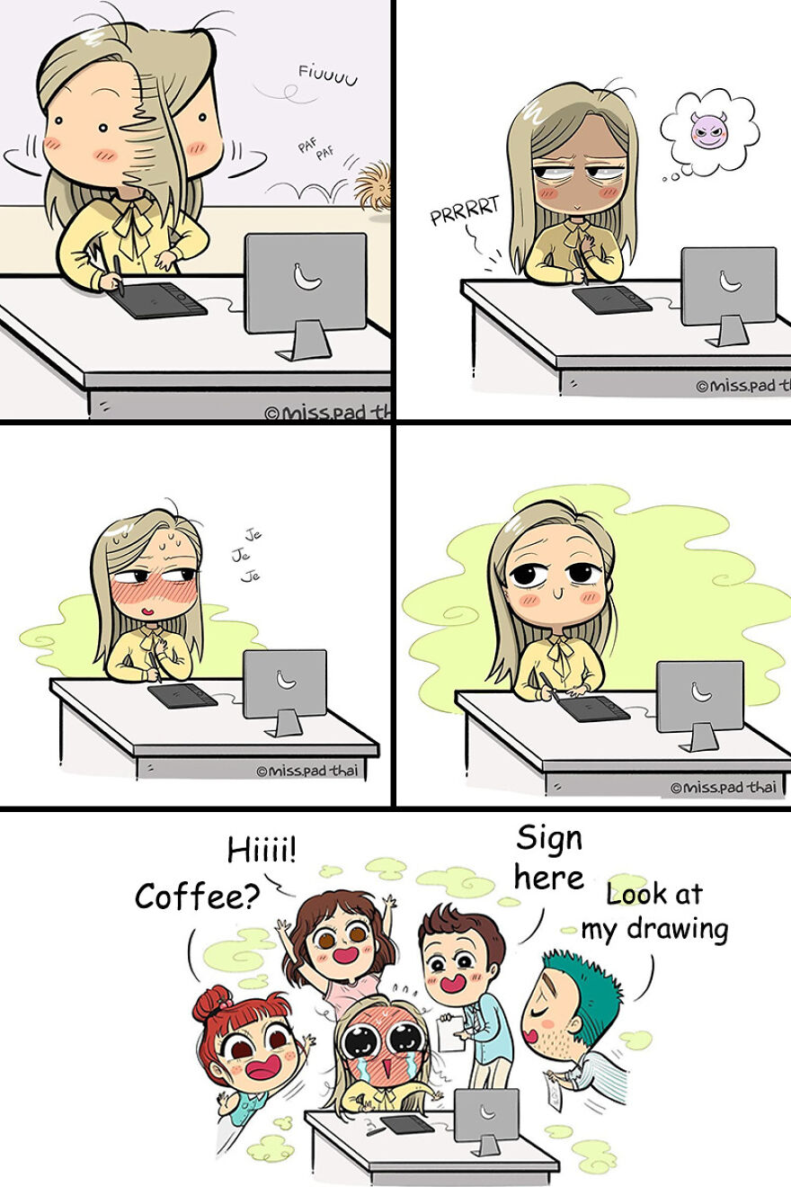 Esther González's Fun And Quirky Comics (New Pics)