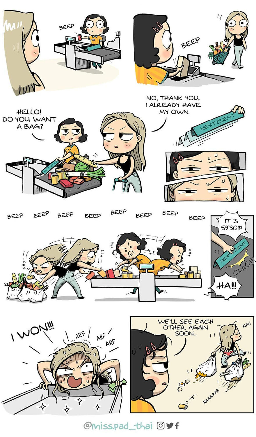 Esther González's Fun And Quirky Comics (New Pics)