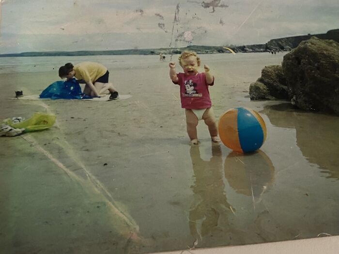 Found This Gem Of My Little Sister At Two