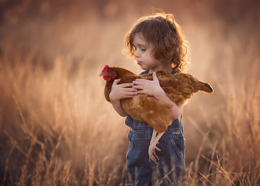 I Love Photographing The Gentle Nature Of My Children With Animals
