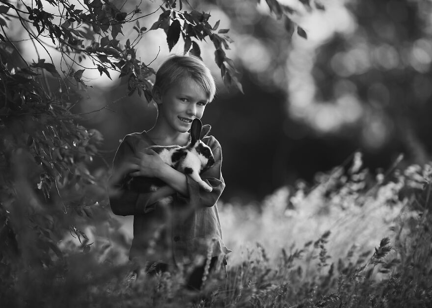I Love Photographing The Gentle Nature Of My Children With Animals