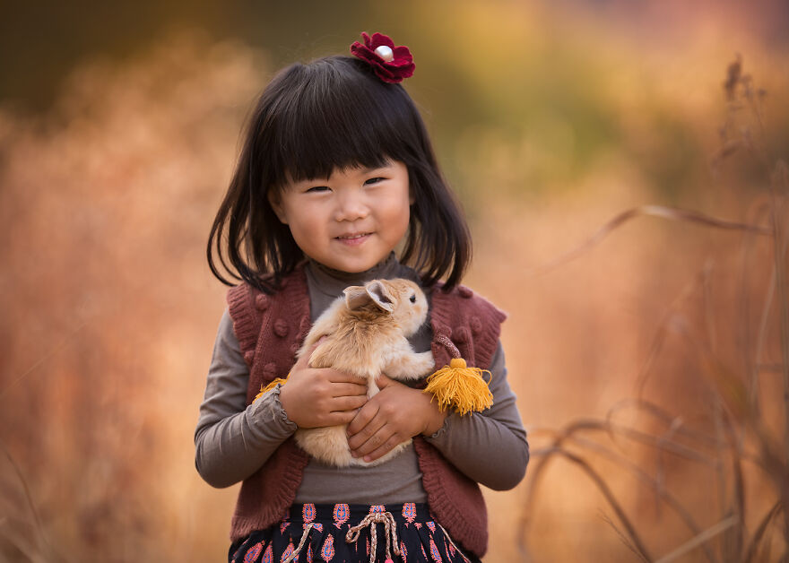 I Love Photographing The Gentle Nature Of My Children With Animals