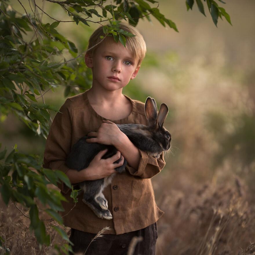 I Love Photographing The Gentle Nature Of My Children With Animals