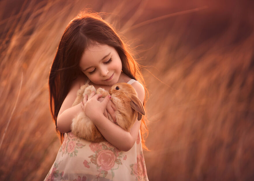 I Love Photographing The Gentle Nature Of My Children With Animals