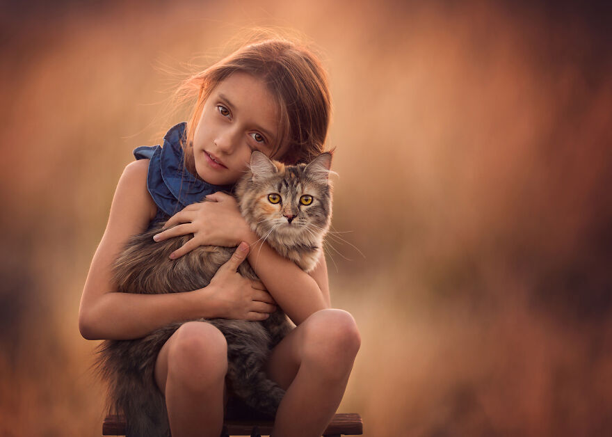 I Love Photographing The Gentle Nature Of My Children With Animals