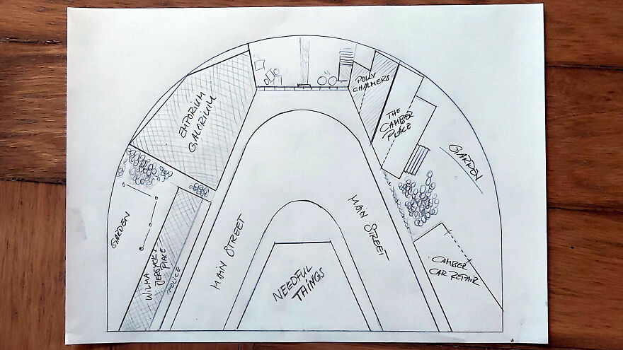 I've Created A Miniature Version Of A Town From Stephen King's Novel I've Created A Miniature Version Of A Town From Stephen King's Novel