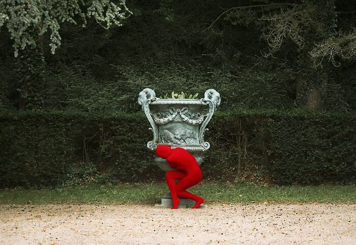 I Create Surreal Images Using Full-Body Suits