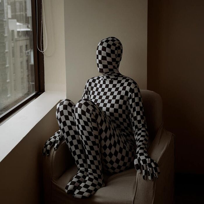 I Create Surreal Images Using Full-Body Suits