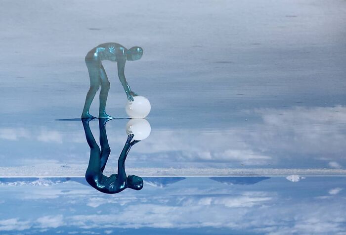 I Create Surreal Images Using Full-Body Suits