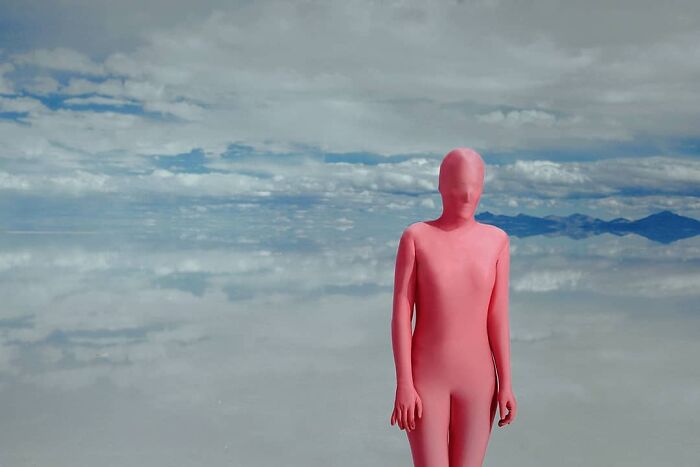 I Create Surreal Images Using Full-Body Suits