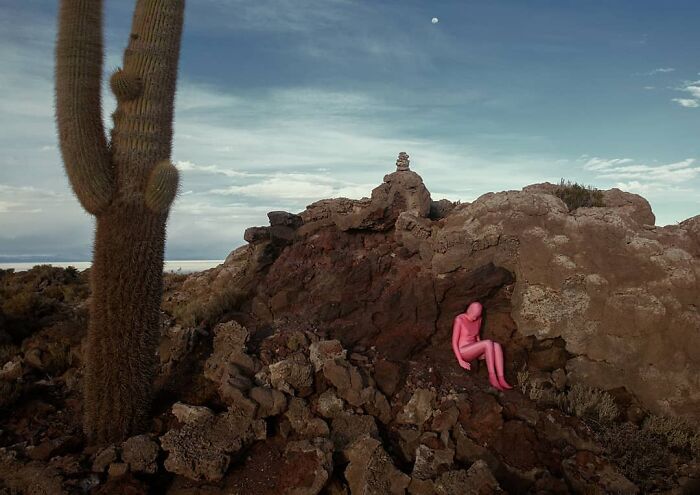 I Create Surreal Images Using Full-Body Suits