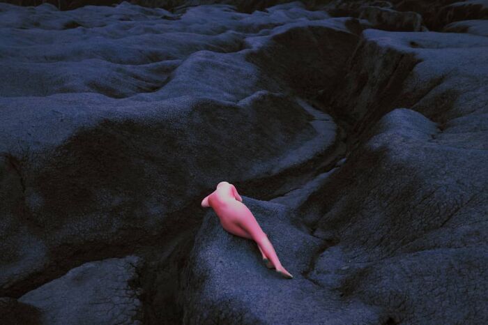 I Create Surreal Images Using Full-Body Suits