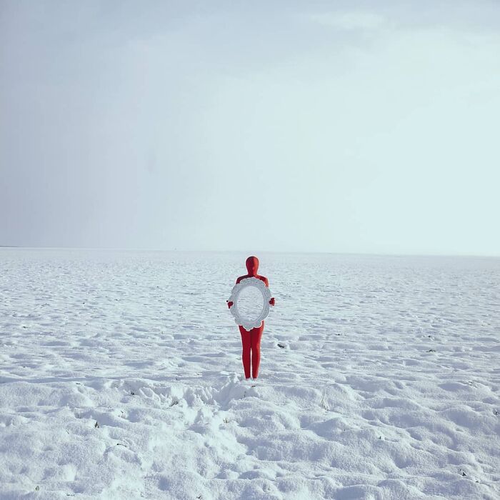 I Create Surreal Images Using Full-Body Suits