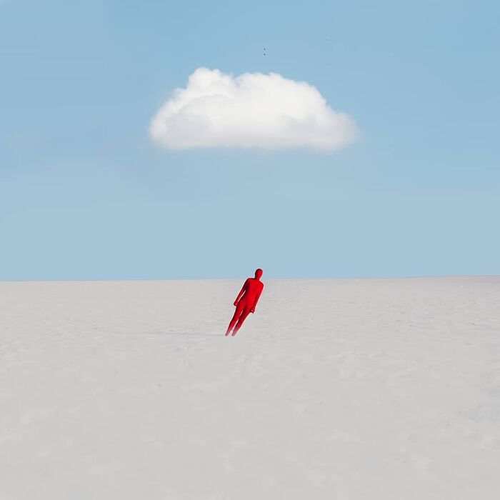 I Create Surreal Images Using Full-Body Suits