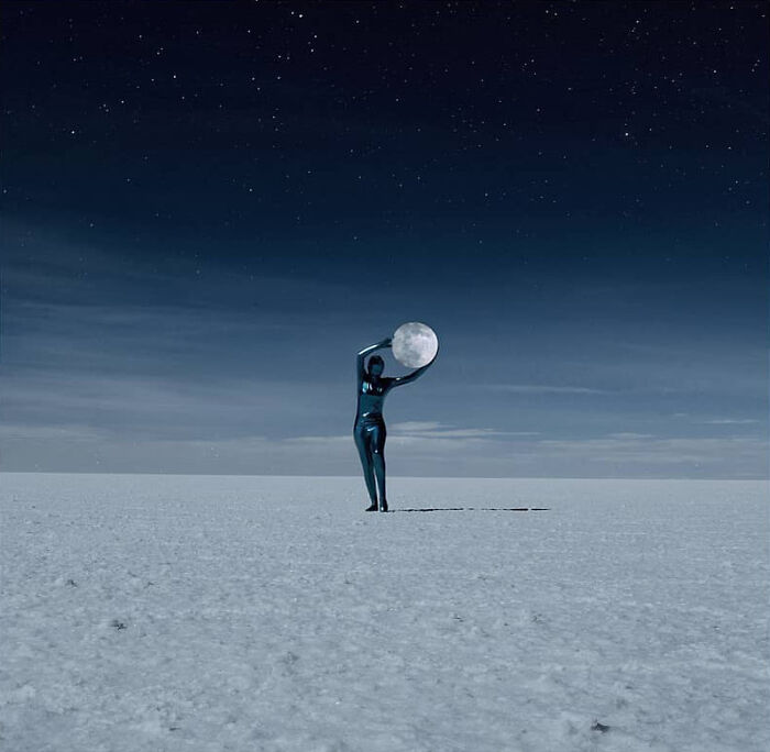 I Create Surreal Images Using Full-Body Suits