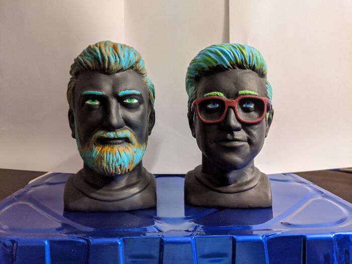 Chia Rhett & Link. I Can't Grow Plants So I Painted Them. ¯_(ツ)_/¯