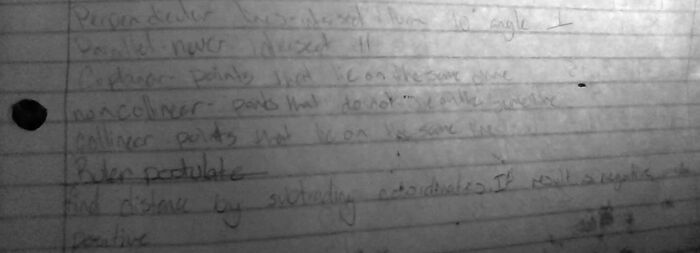 Too Lazy To Write Something New So Yall Get My Math Notes