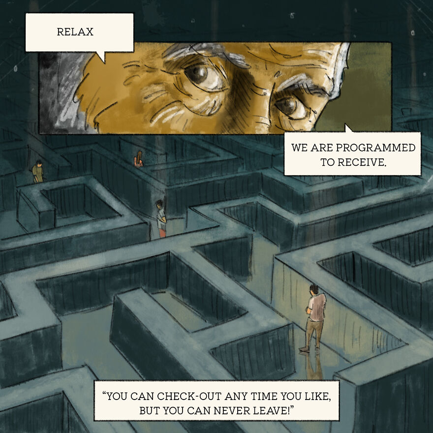 I Spent Over 60 Days Making A Graphic Novel Version Of My Favorite Song, Hotel California