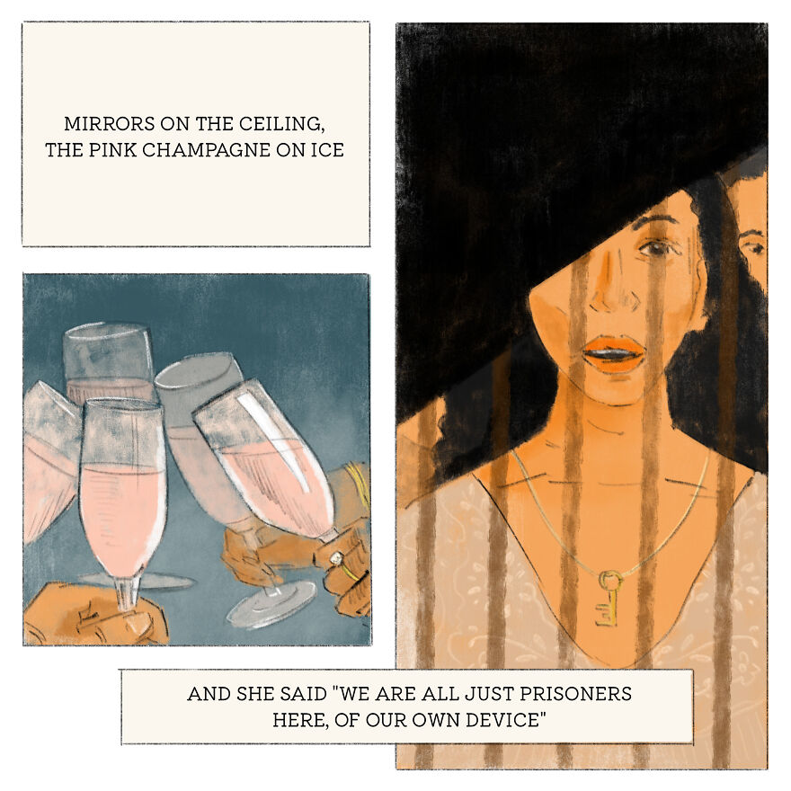 I Spent Over 60 Days Making A Graphic Novel Version Of My Favorite Song, Hotel California I Spent Over 60 Days Making A Graphic Novel Version Of My Favorite Song, Hotel California