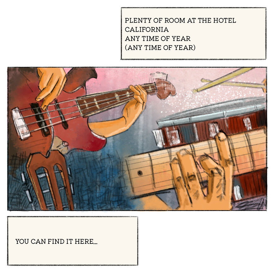 I Spent Over 60 Days Making A Graphic Novel Version Of My Favorite Song, Hotel California