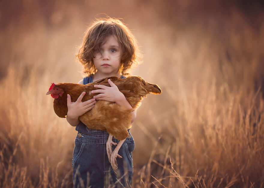 I Love Photographing The Gentle Nature Of My Children With Animals