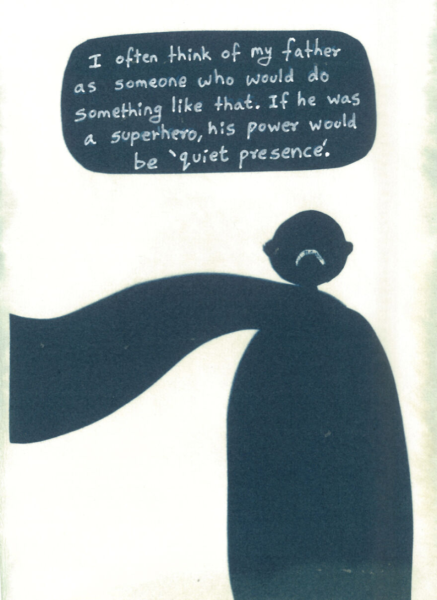 I Made A Cyanotype Comic About My Dad I Made A Cyanotype Comic About My Dad