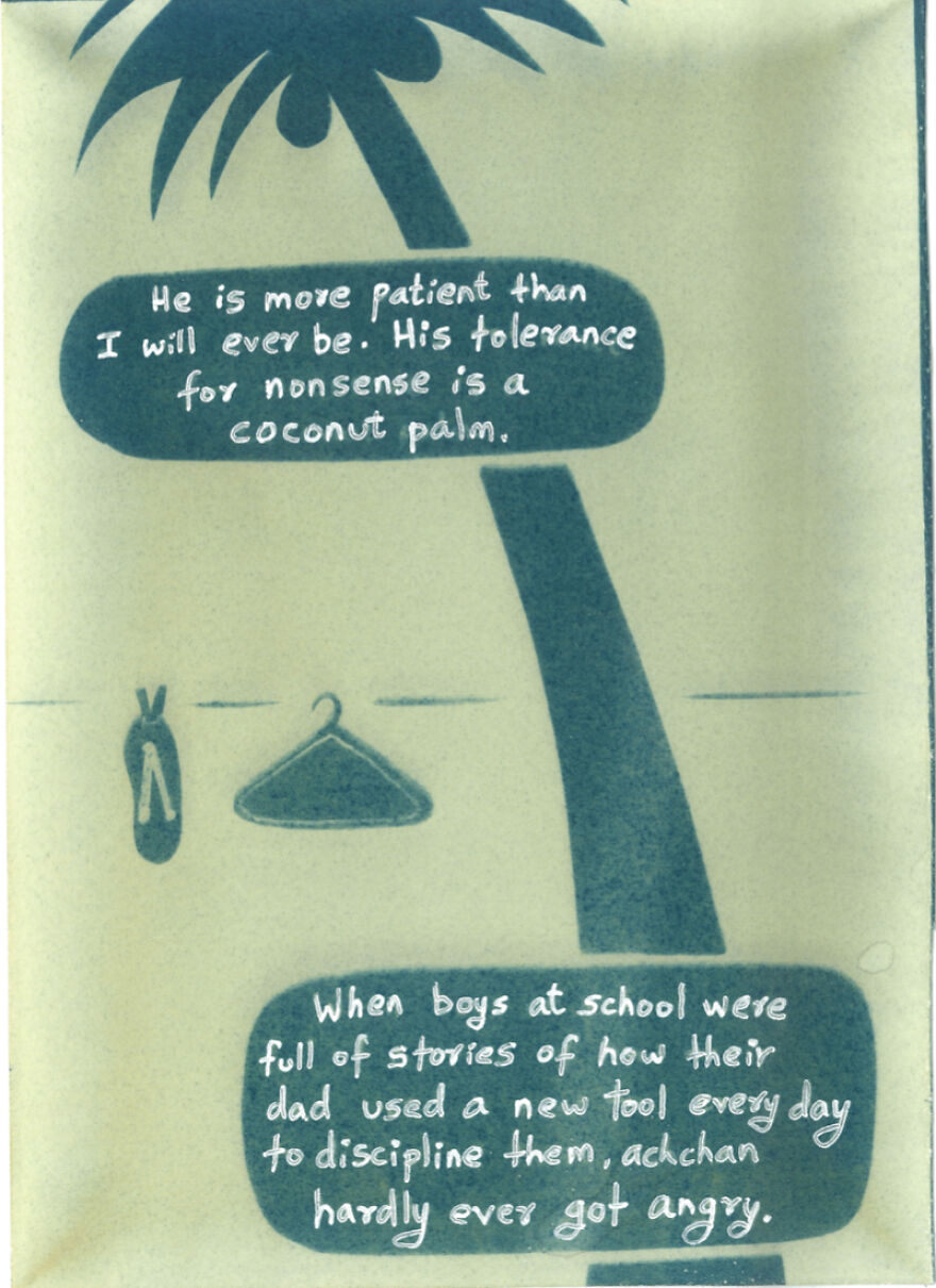 I Made A Cyanotype Comic About My Dad I Made A Cyanotype Comic About My Dad