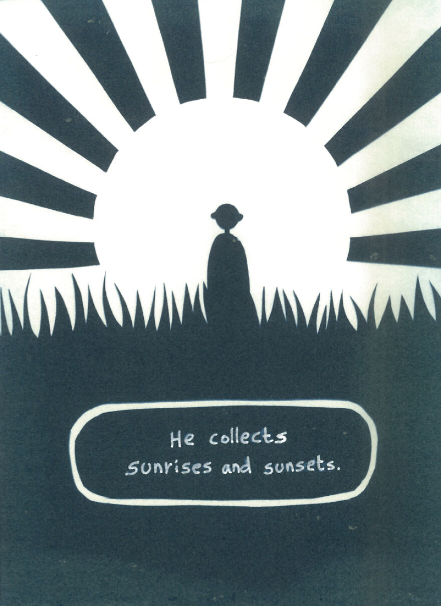 I Made A Cyanotype Comic About My Dad I Made A Cyanotype Comic About My Dad