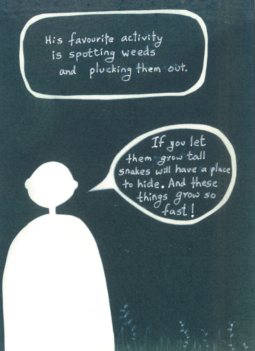 I Made A Cyanotype Comic About My Dad