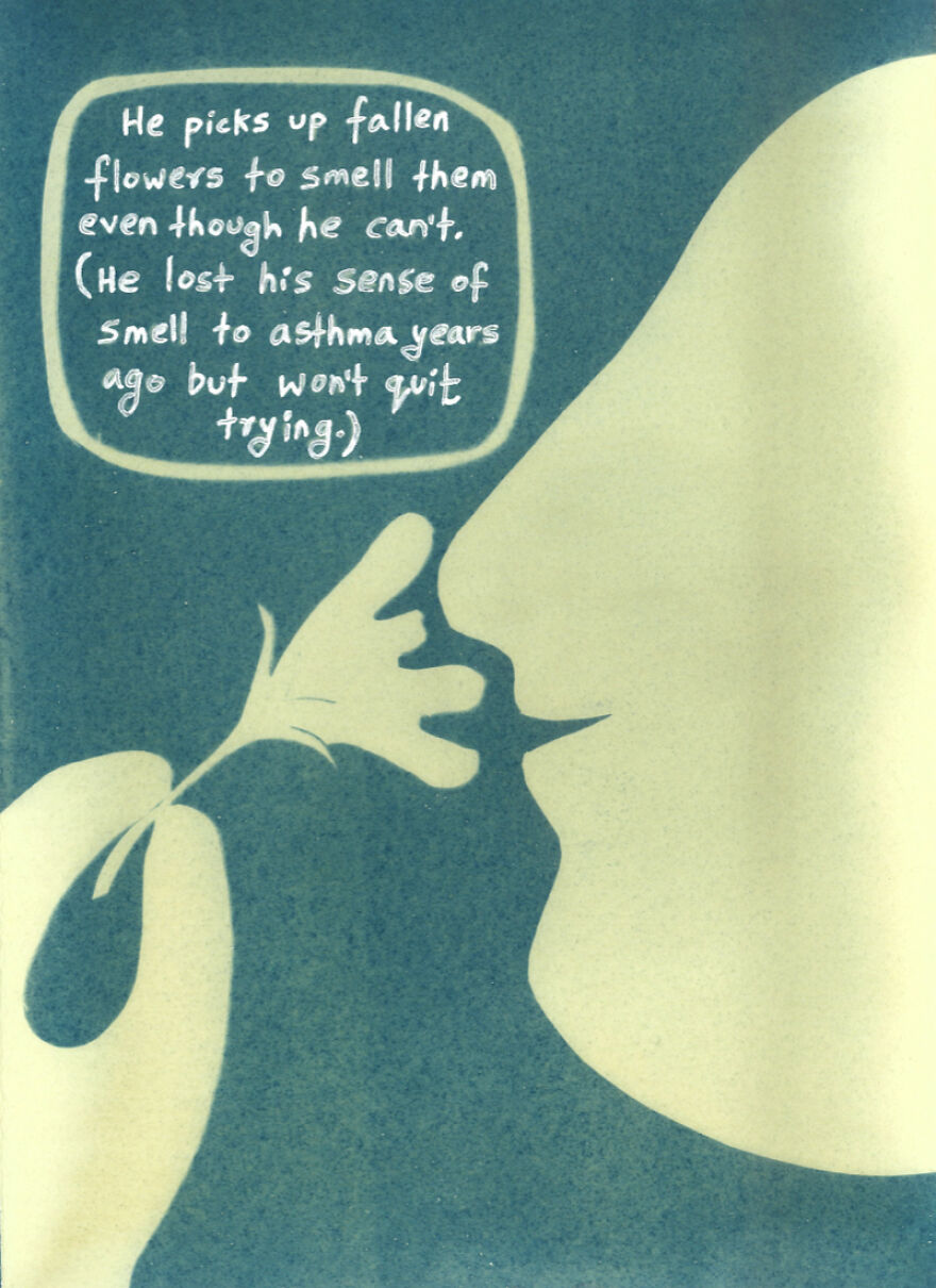 I Made A Cyanotype Comic About My Dad