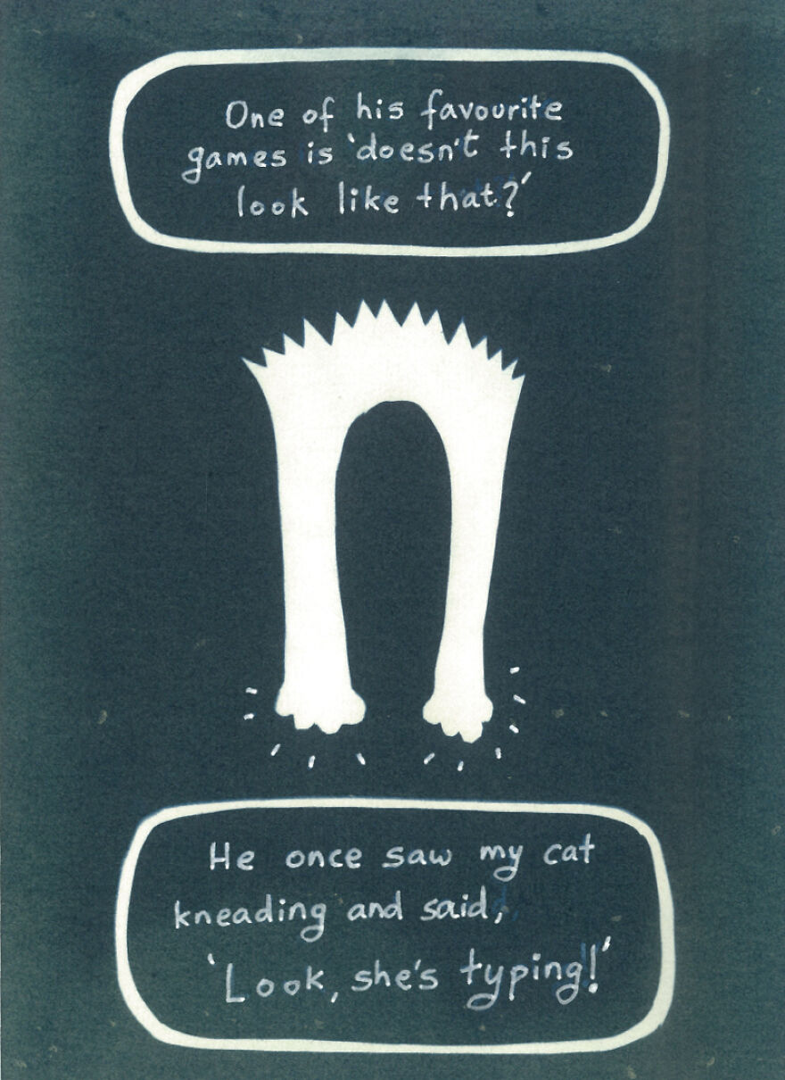 I Made A Cyanotype Comic About My Dad I Made A Cyanotype Comic About My Dad