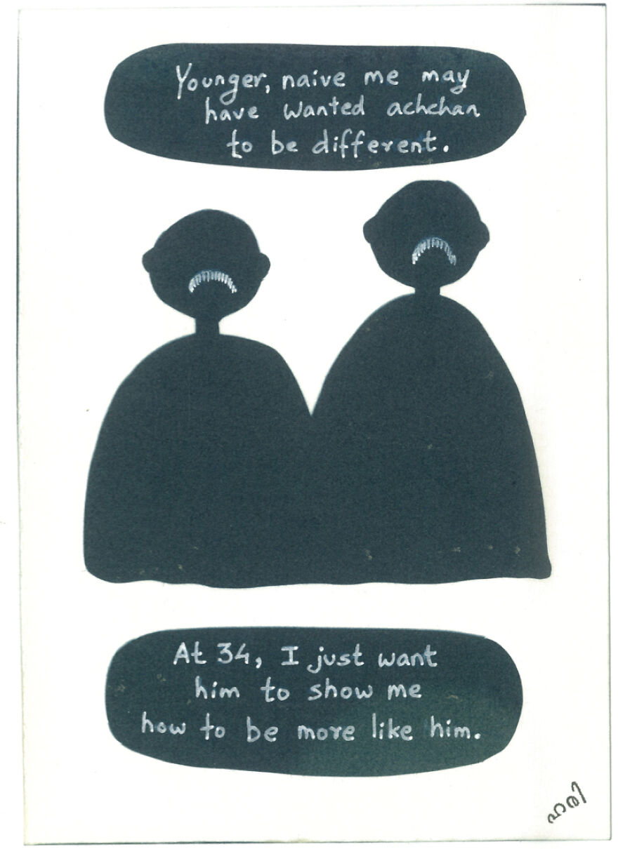 I Made A Cyanotype Comic About My Dad