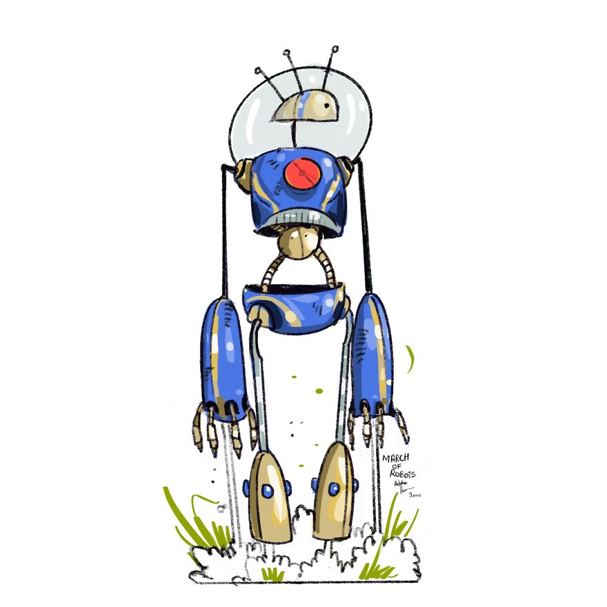 March Of Robots Art Challenge 2020