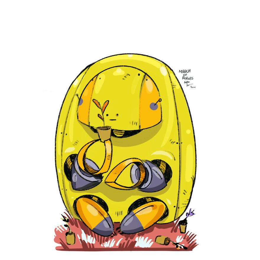 March Of Robots Art Challenge 2020