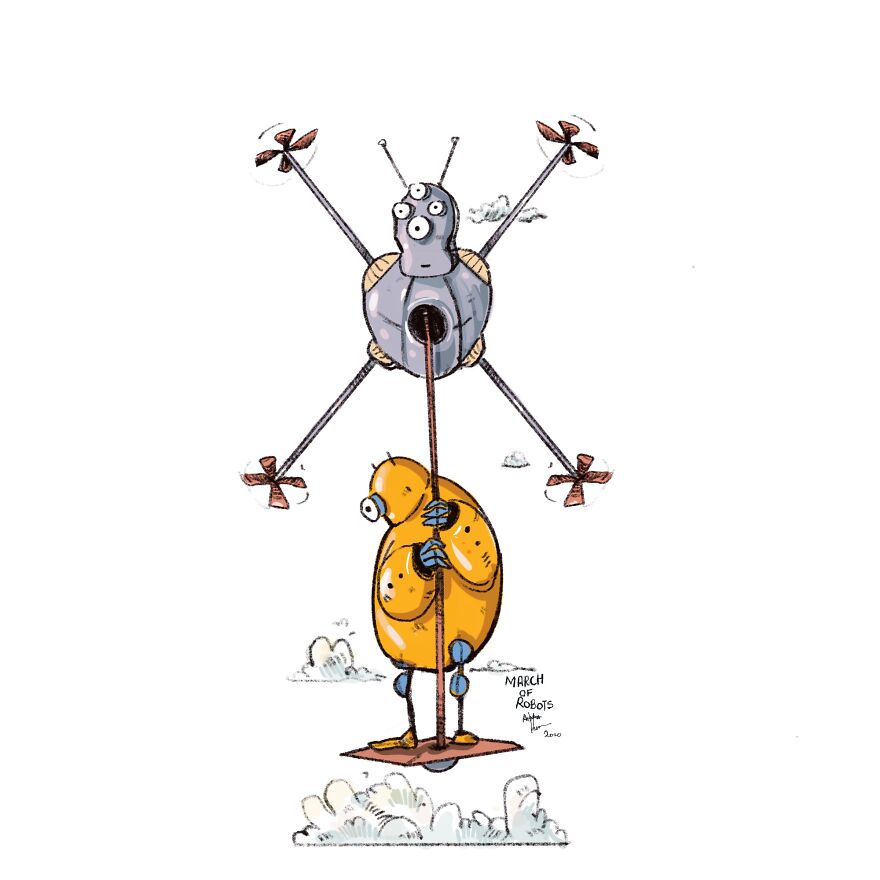 March Of Robots Art Challenge 2020