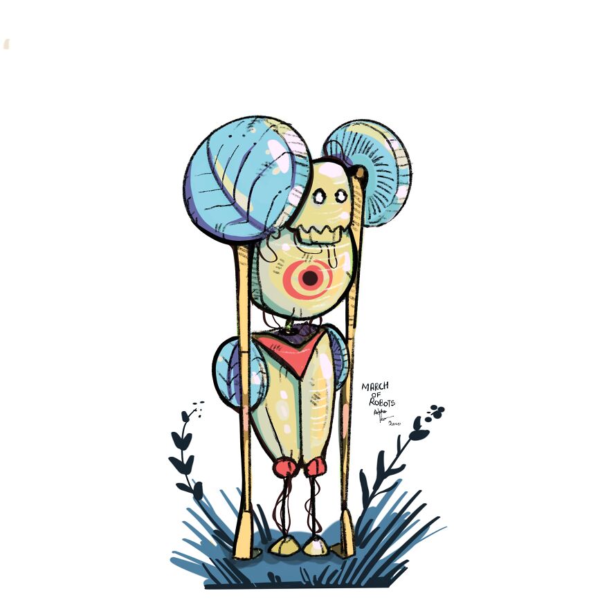 March Of Robots Art Challenge 2020