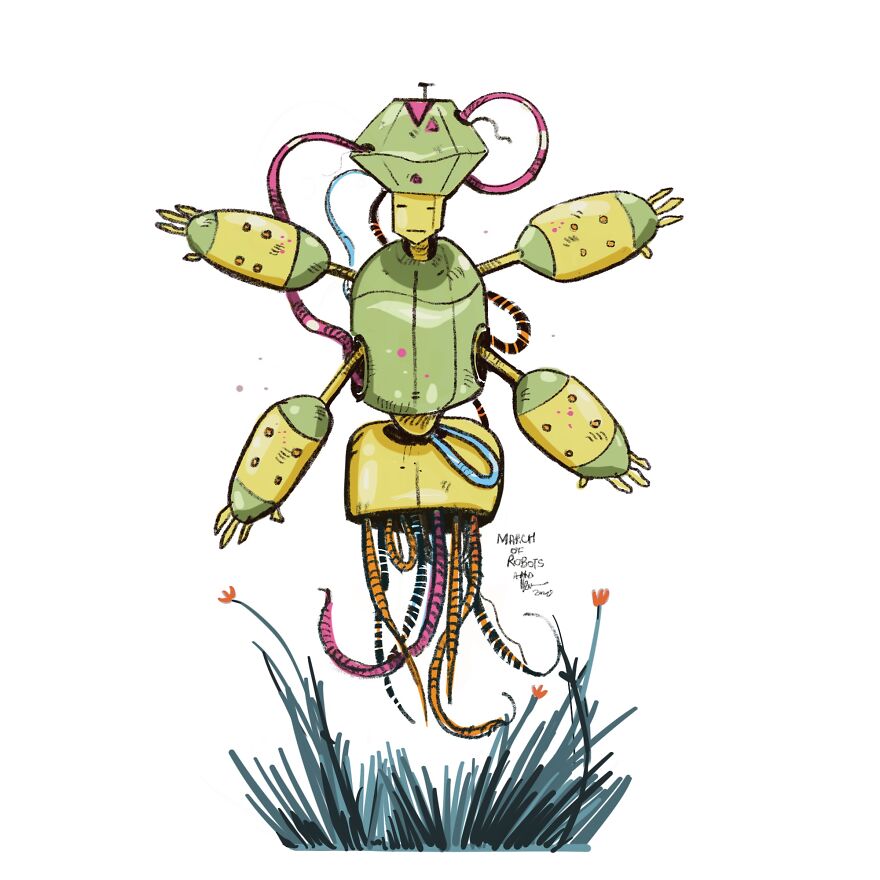 March Of Robots Art Challenge 2020