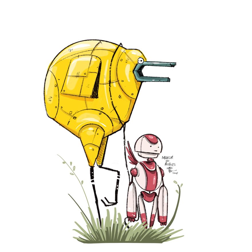 March Of Robots Art Challenge 2020